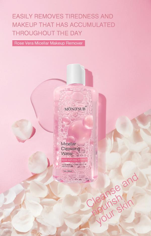 Agua Micelar MONDSUB Rosas
