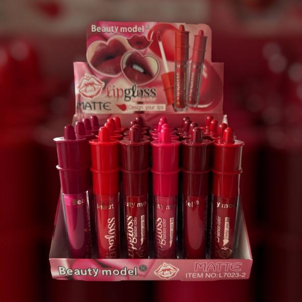 Lip Gloss Matte Desing Your Lips Beauty Model