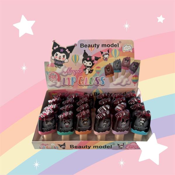 Lip Gloss Magico Paleta Kuromi
