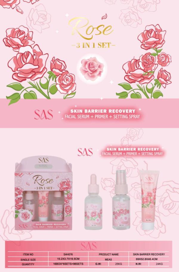 Set Serum + Primer + Fijador De ROSAS
