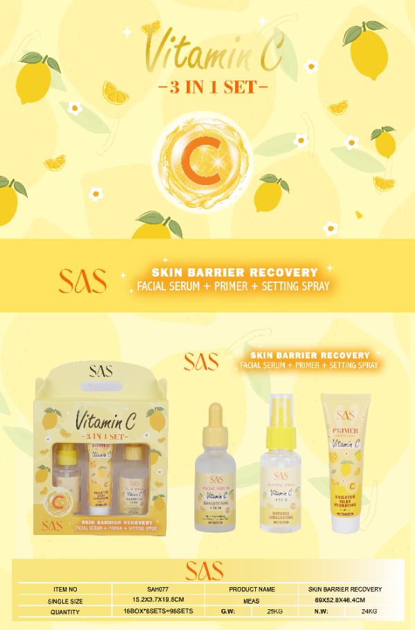 Set Serum + Primer + Fijador De VITAMINA C