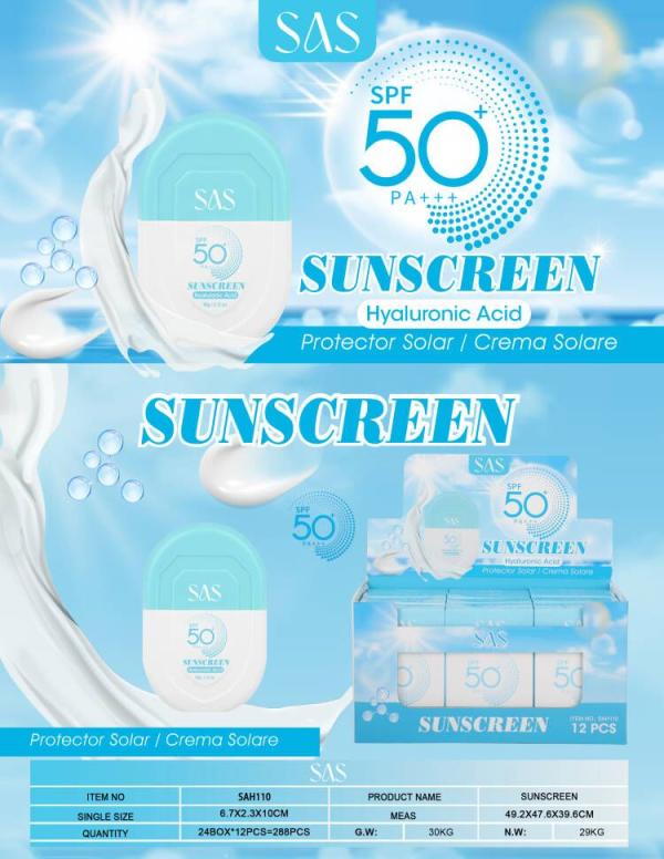 Bloqueador Solar De 50SPF Con ACIDO HIALURONICO