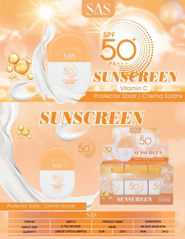 Bloqueador Solar De 50SPF Con VITAMINA C