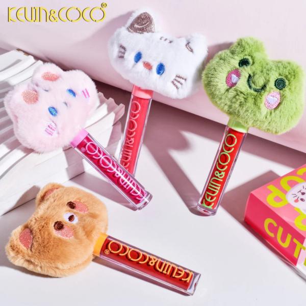 Lip Gloss En Forma De Peluches Animados