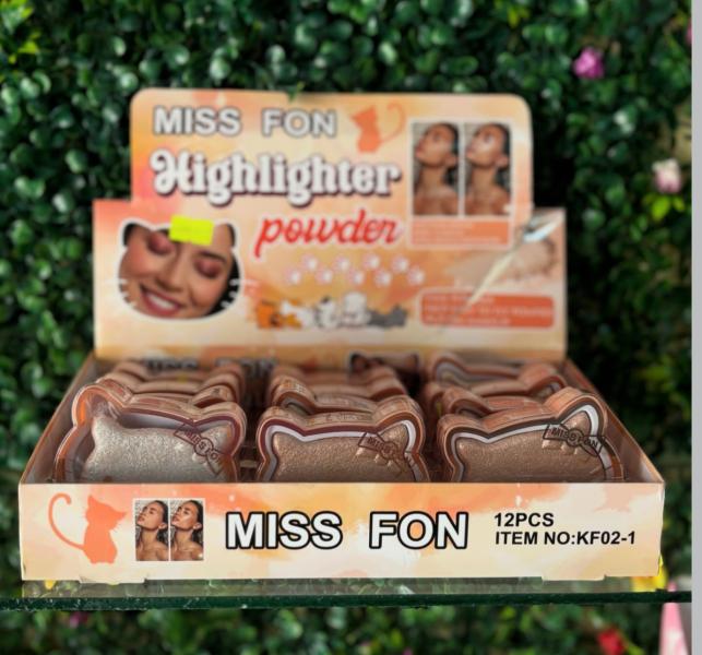 Polvo Iluminador Fino Miss Fon
