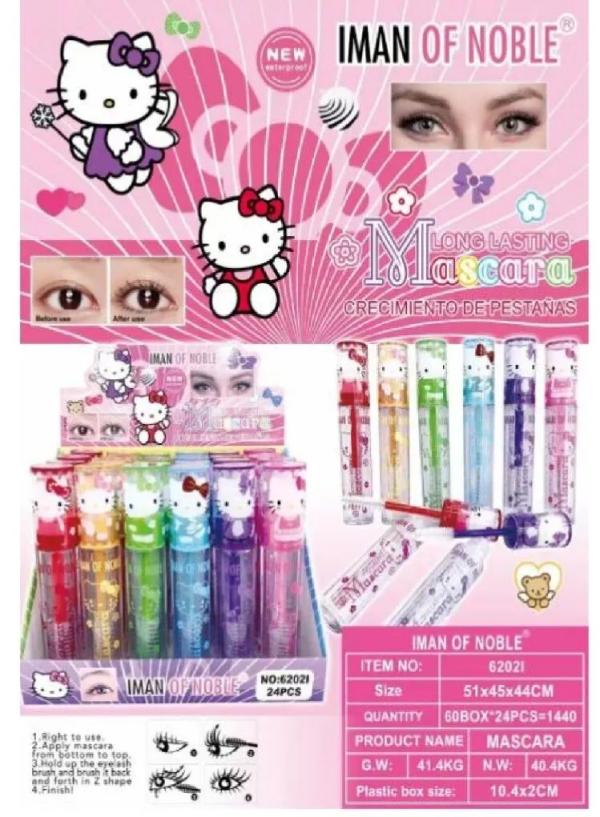 Mascara De Pesta&ntilde;as Hello Kitty