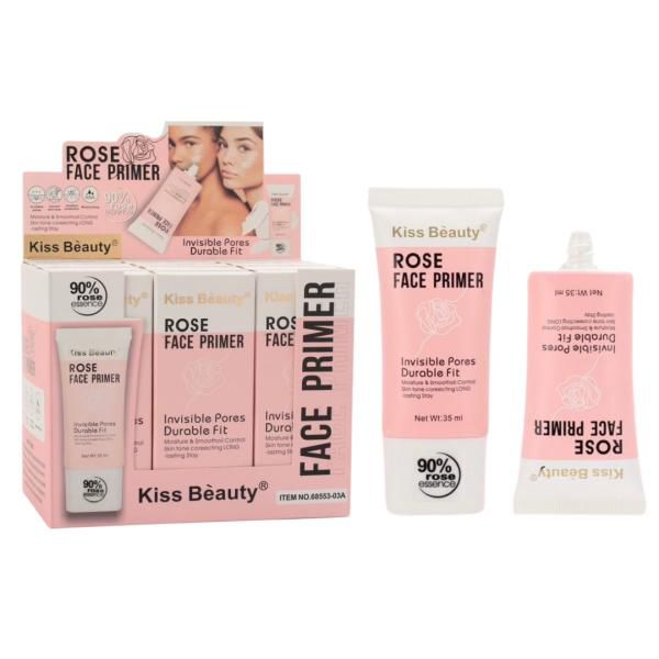 Primer Con Extractos De Rosas Kiss Beauty