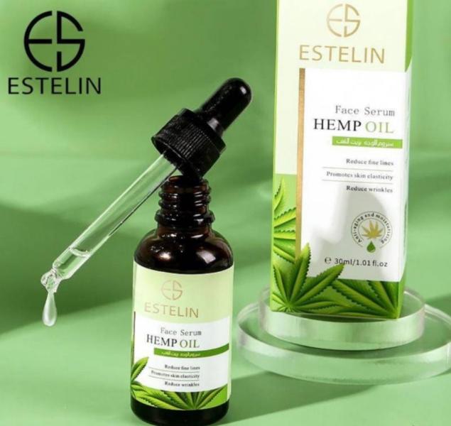 Serum Facial Con Antiedad HEMP OIL ESTELIN