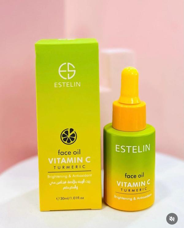 Serum Facial De Vitamina C y Curcuma ESTELIN