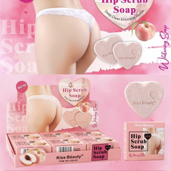 Jabon Exfoliante Para Gluteos Kiss Beauty