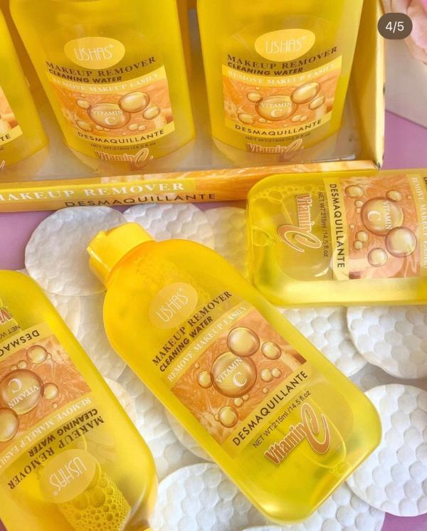 Agua Micelar Vitamina C USHAS