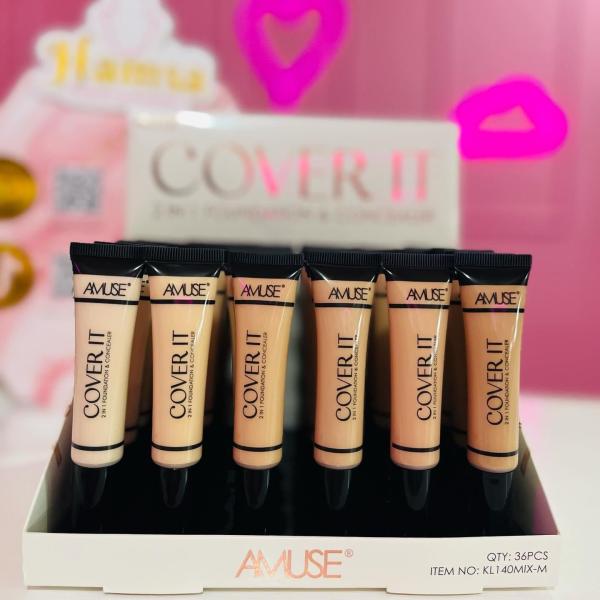 Corrector Liquido Cover It AMUSE