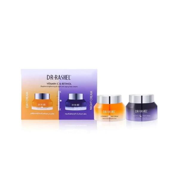 Duo Cremas Vitamina C Dia y Retinol Noche
