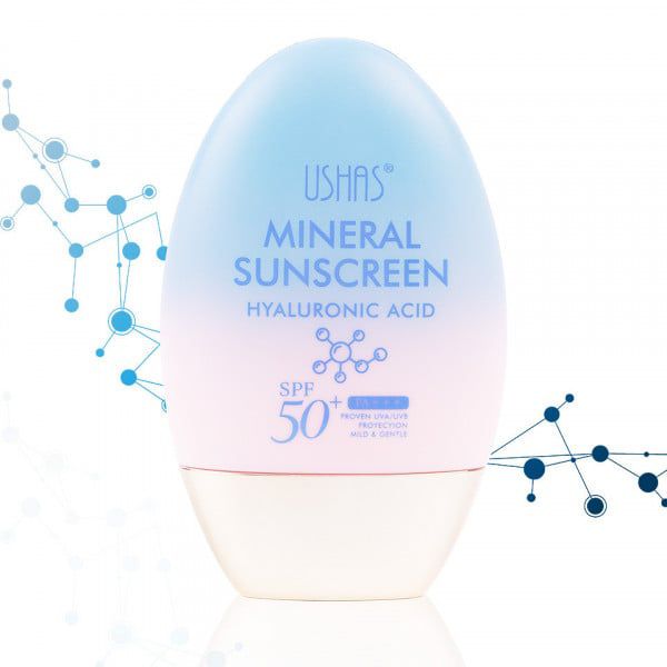 Bloqueador Mineral Ushas Acido Hialuronico