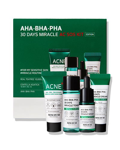 Kit SOS Para Pieles Acneicas SOME BY MI