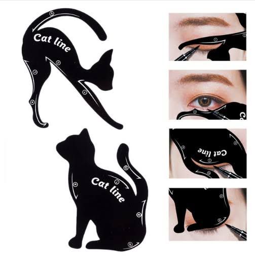 Molde Para Delineado Gato- Cat Line