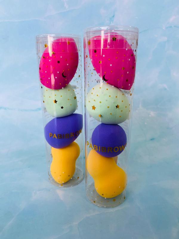 Set De Esponjas 4UDS En Cilindro