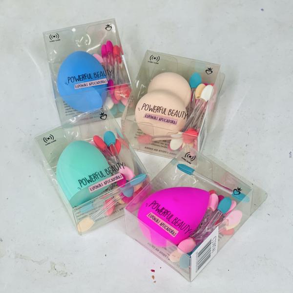 Beauty Blender + 10 Esponjas Aplicadoras