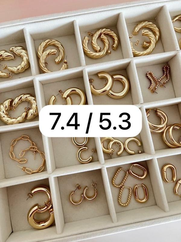 Gold Filled 7.4 / 3.7