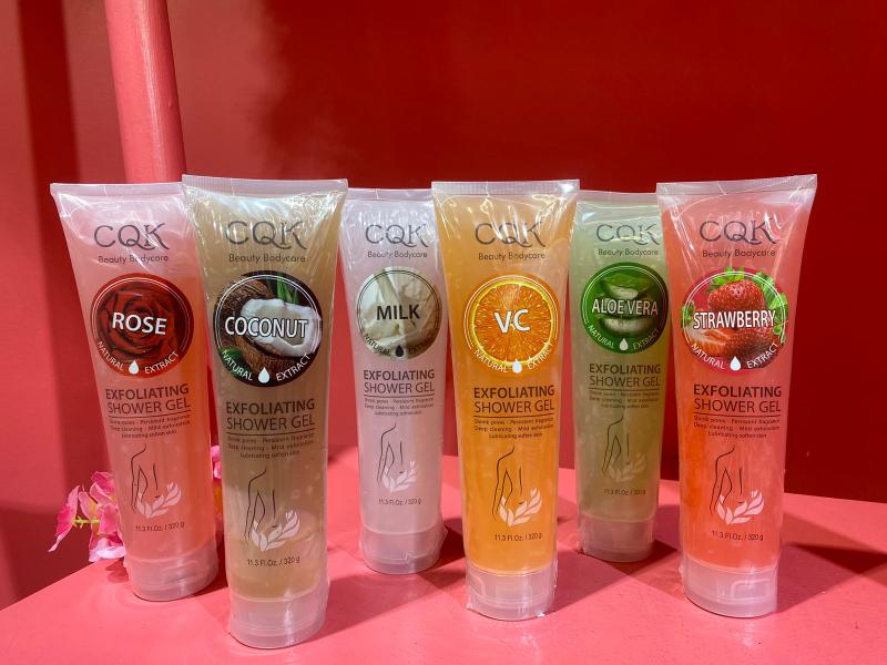 Gel De Ba&ntilde;o Exfoliante CQK