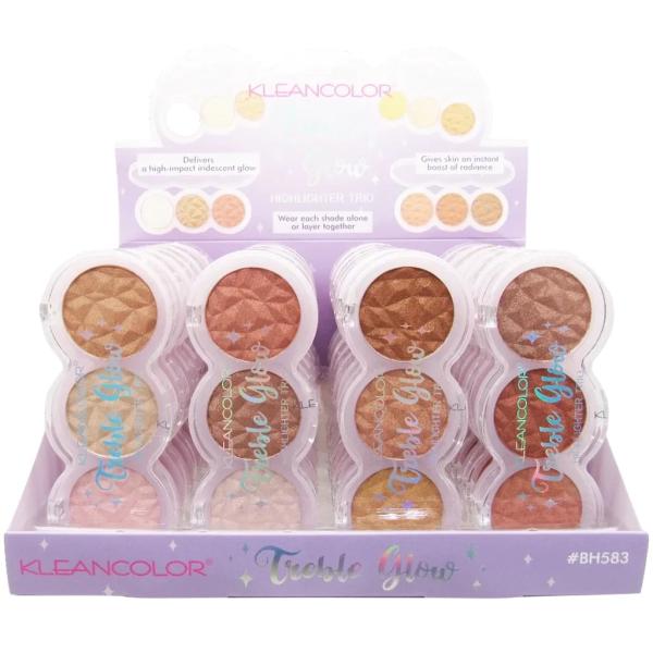 Trio De Iluminador Kleancolor Treble Glow