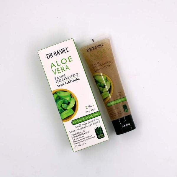 Exfoliante Facial 2 En 1 De Aloe Vera DRL-1531