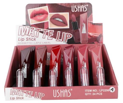Labial En Barra Matte Lip USHAS LP2296