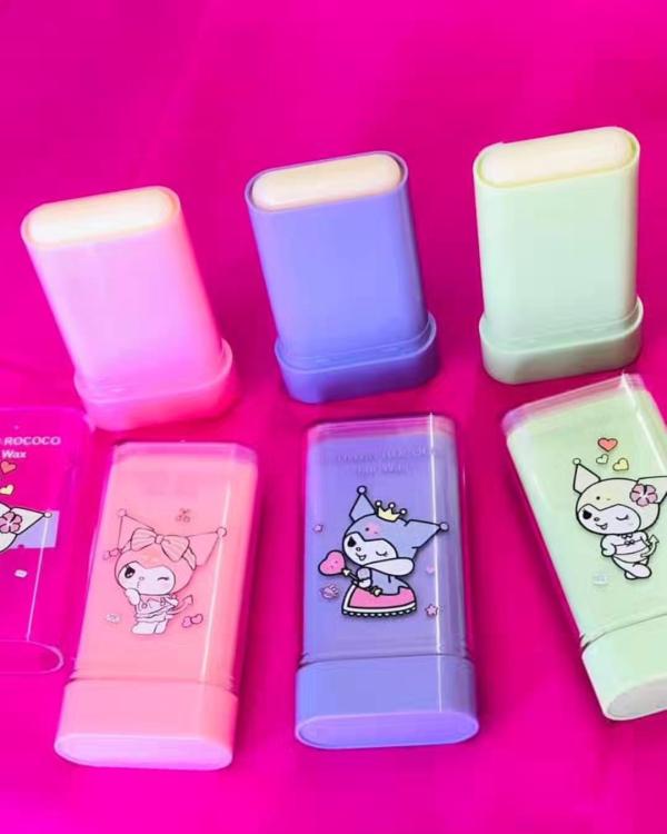 Cera En Barra Para Cabello Hello Kitty / Kuromi