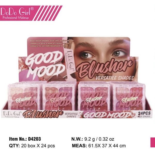 Mini Paleta De Rubores Good Mood D4203