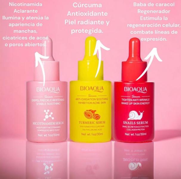 Kit De Serum Blanqueador Bioaqua