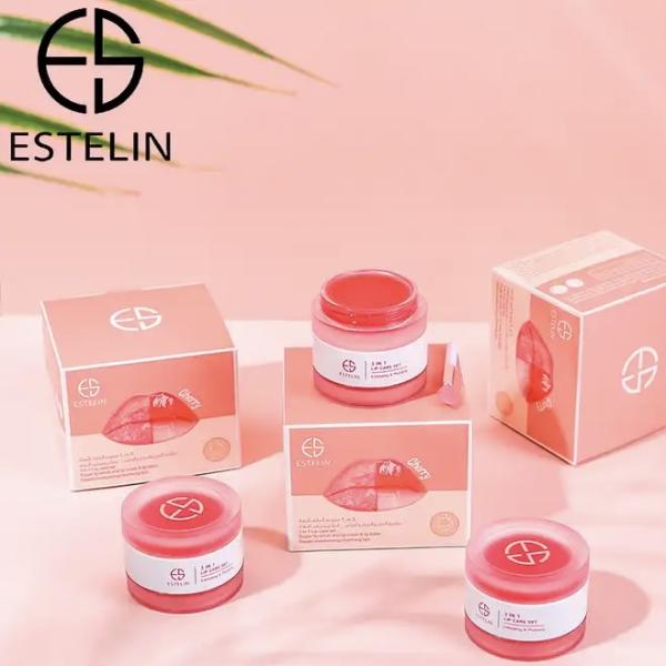 Balsamo / Exfoliante Para Labios ESTELIN Cereza