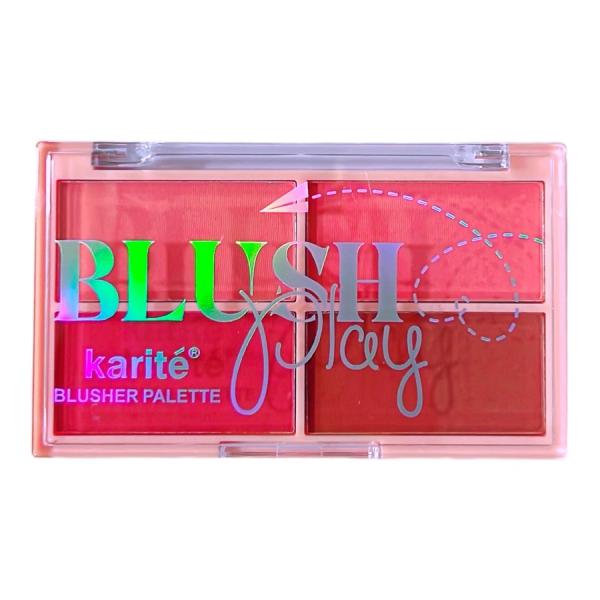 Paleta x4 Colores De Rubores Karite 83200-47