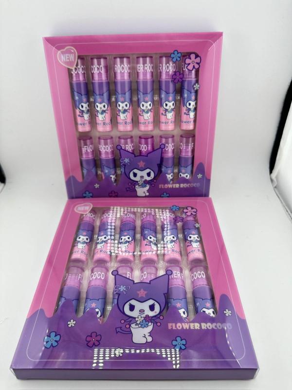 Brillo Labial Kuromi/Kitty Flower Rococo