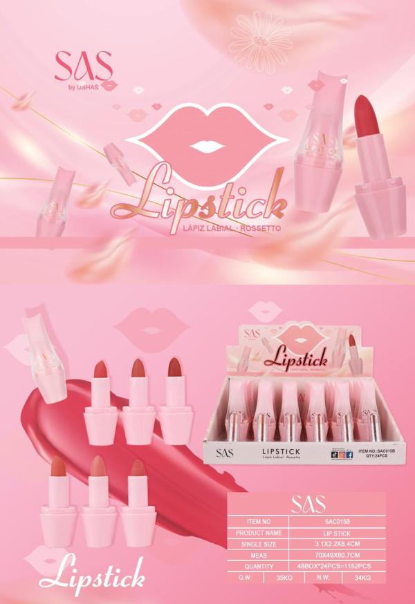 Labial En Barra Matte SAS SAC015B