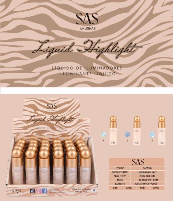 Iluminador Liquido SAS SAC036B