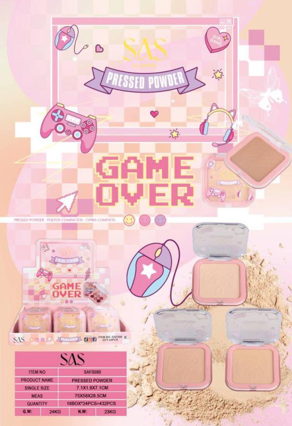 Polvo Compacto Game Over