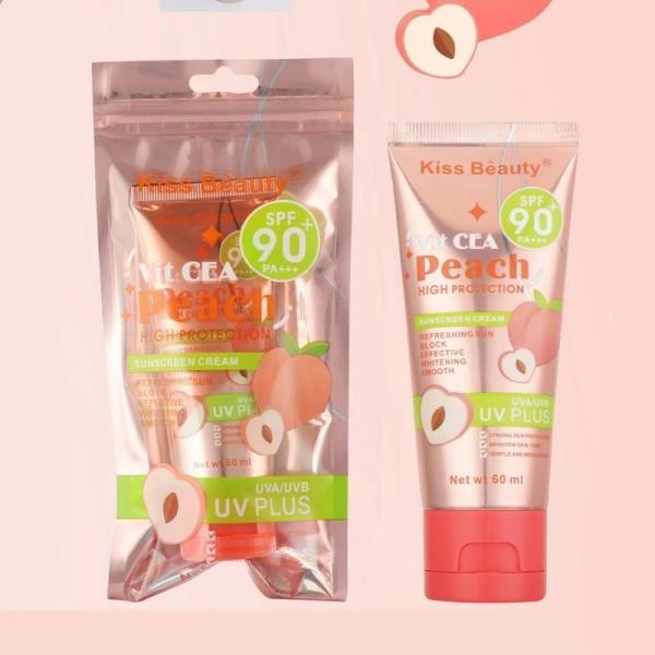 Bloqueador Vit Cea Peach Kiss Beauty