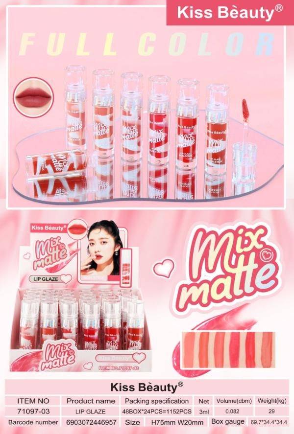 Labial Mix Matte Kiss Beauty