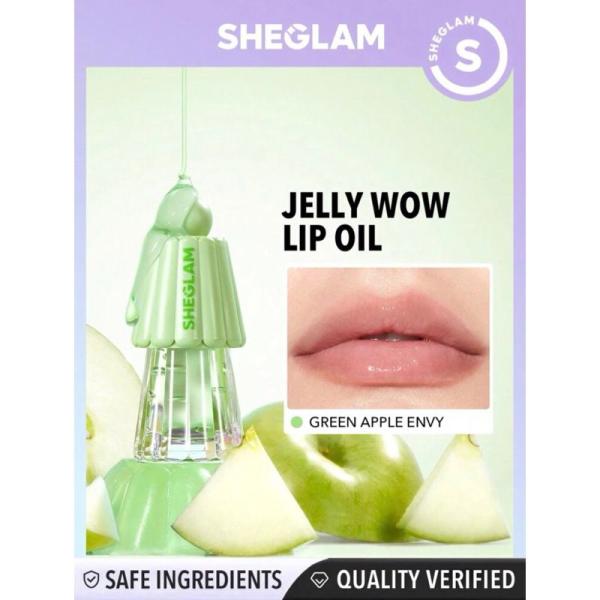 Lip Gloss Sheglam Jelly Wow Green Apple