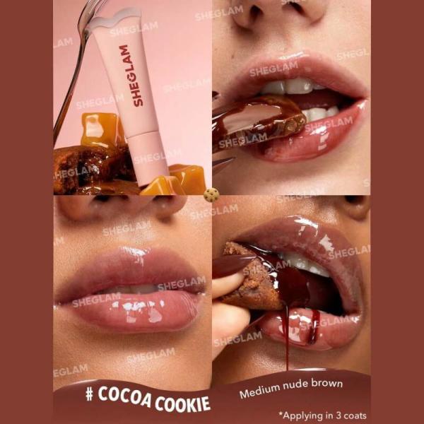 Brillo Labial Crystal Glaze Sheglam Cocoa Cookie