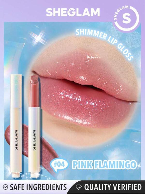Brillo Labial Sheglam Brillante Pink Flamingo