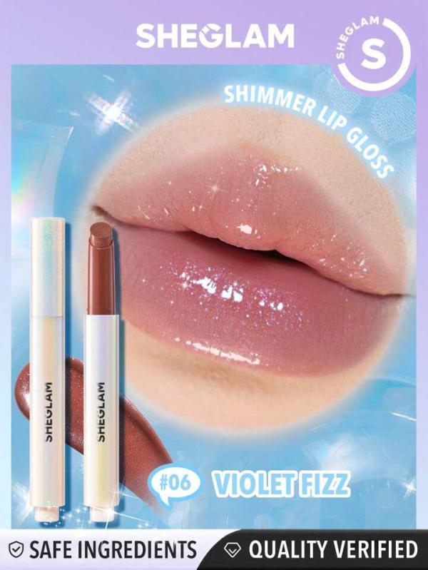 Brillo Labial Sheglam Brillante Violet Fizz