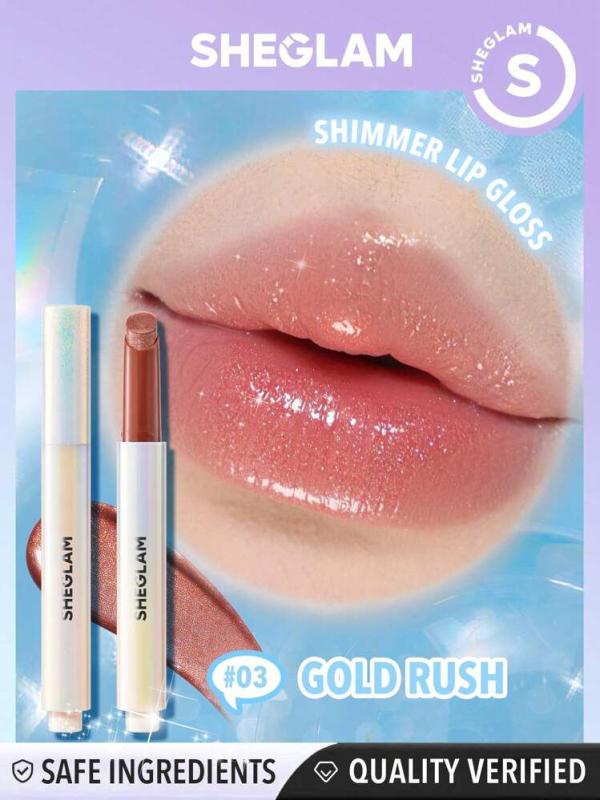 Brillo Labial Sheglam Brillante Gold Rush