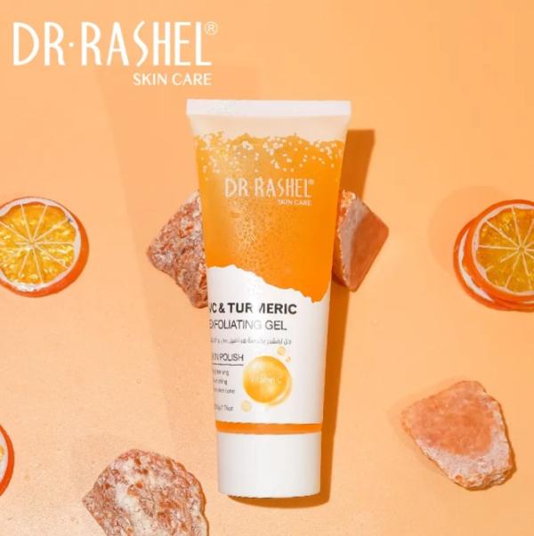 Gel Exfoliante De Vitamina C y Curcuma