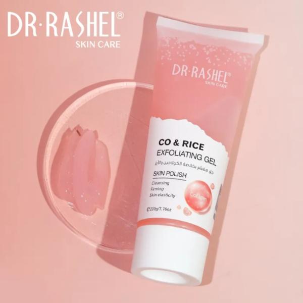 Gel Exfoliante De Colageno y Arroz