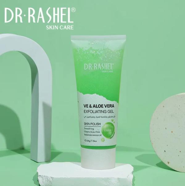 Gel Exfoliante De Aloe Vera y Vitamina E