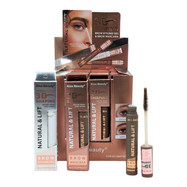 GEL CEJAS CON COLOR  3D Kiss Beauty