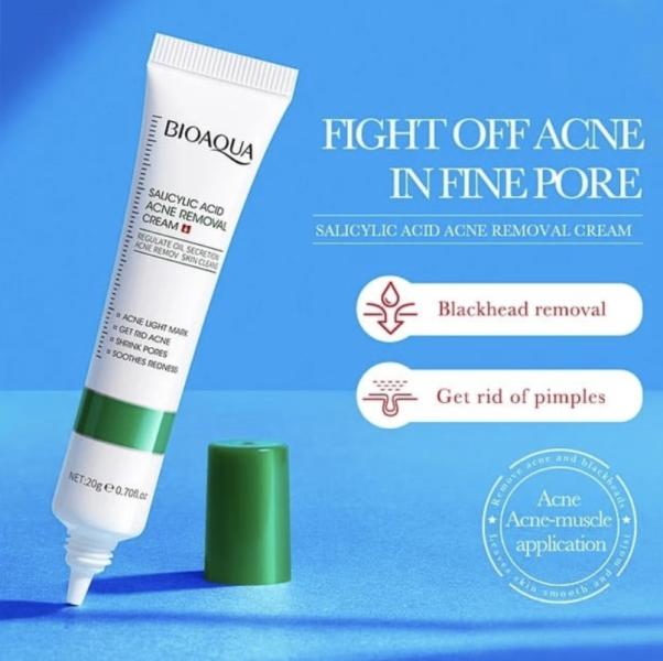 Crema Para El Acne De Acido Salicilico