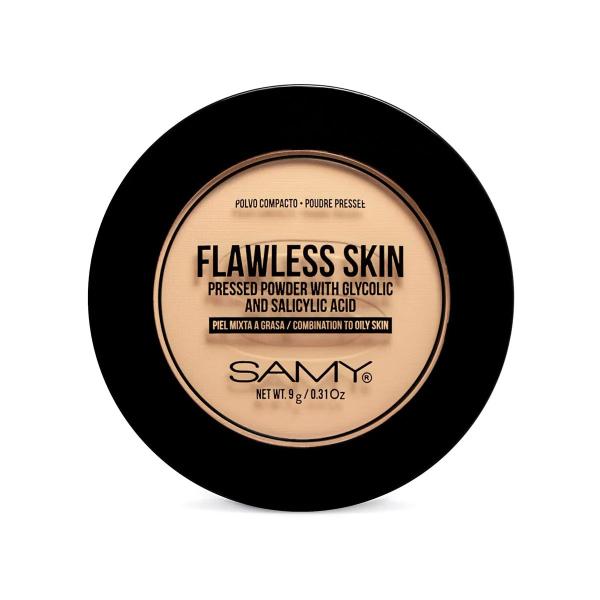 Polvo Compacto Piel Mixta a Grasa Samy Beige