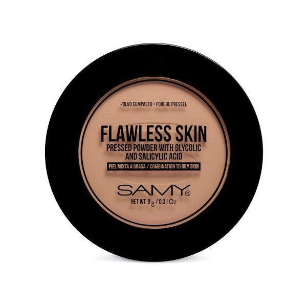 Polvo Compacto Piel Mixta a Grasa Samy Medium Tan